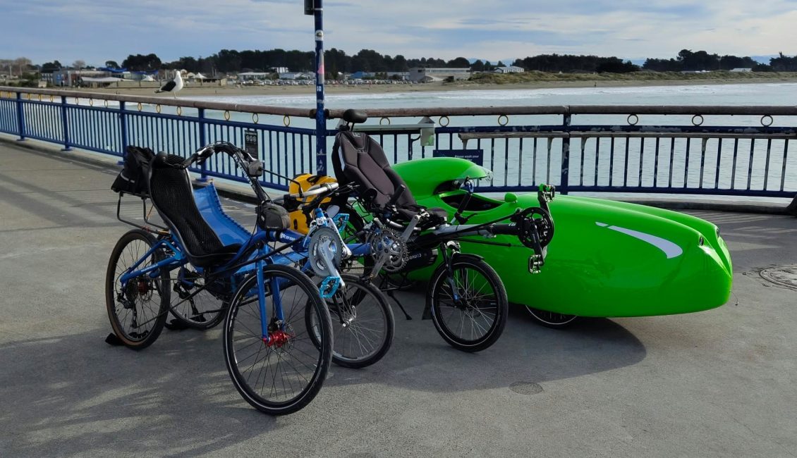 Collection of Recumbent bikes