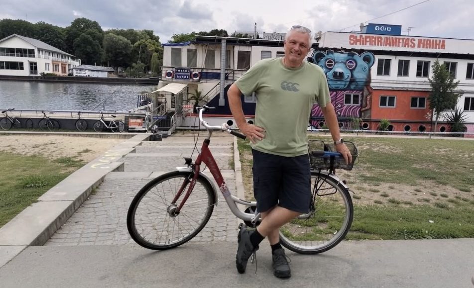 Simon Kingham, bike- correct ratio