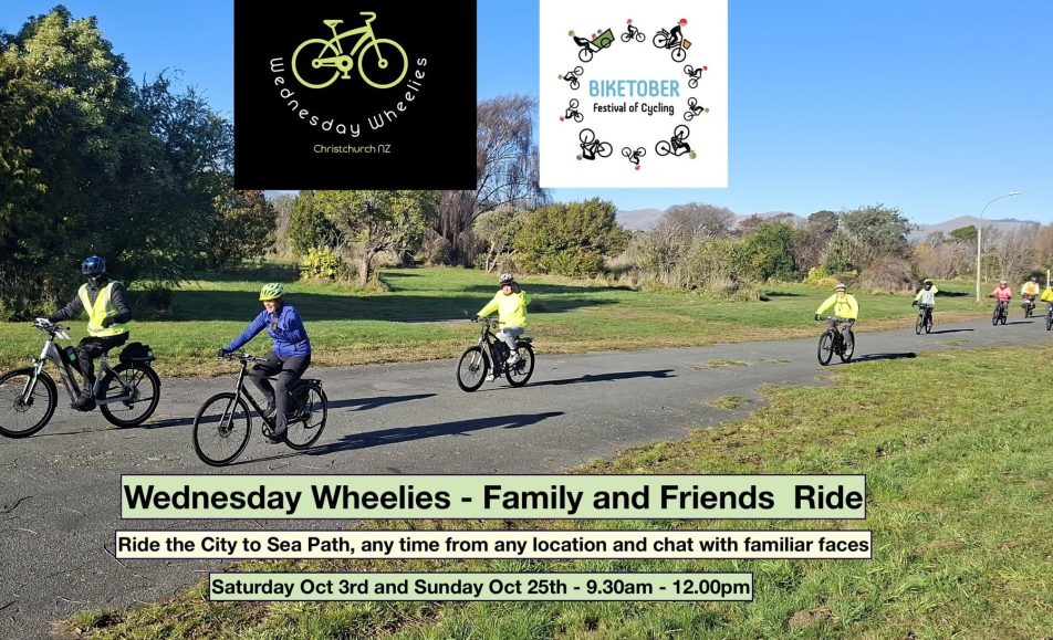 Wed Wheelies Freinds and Families rides