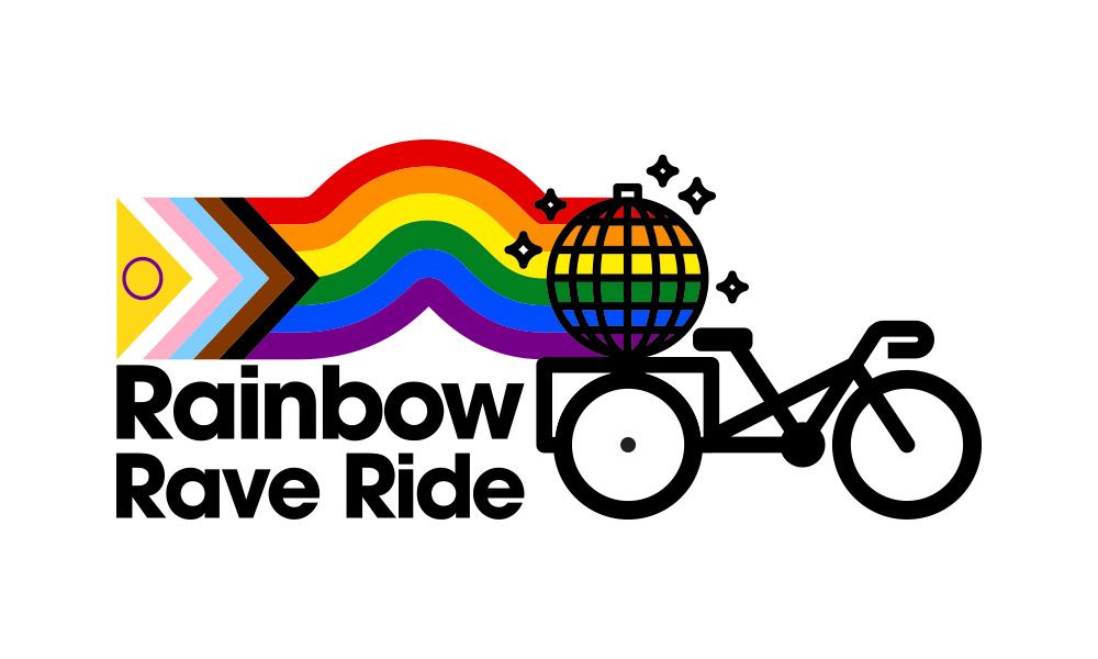 Rainbow Rave Ride logo