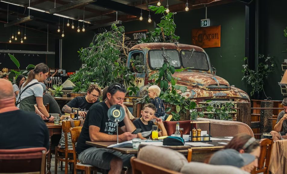 view of Scoundrel bar and eatery