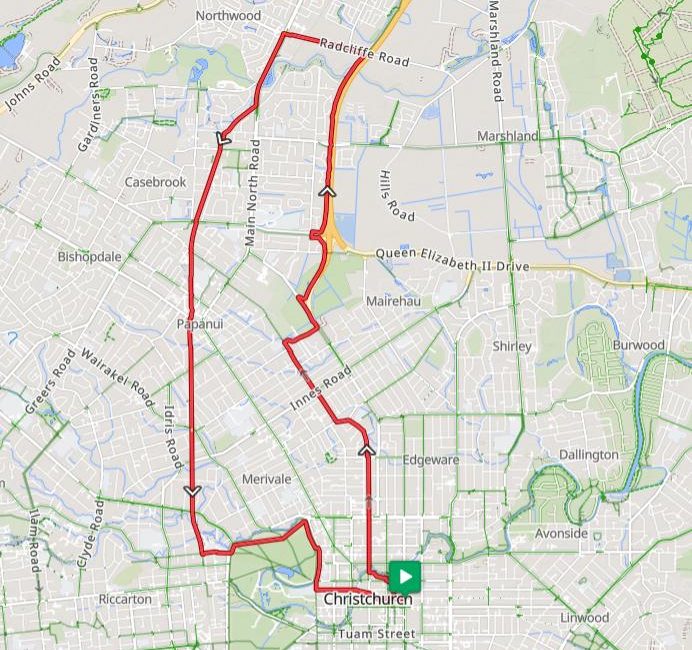 ride map - north